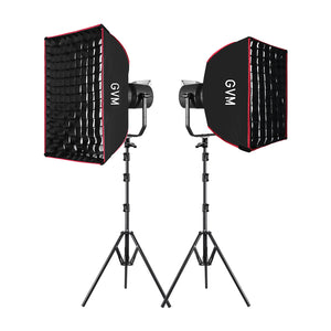 GVM SD200R RGB Bi-Color LED Video Light Monolight（2-Light kit）