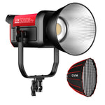 GVM PRO-SD300B 300W Bi-Color Monolight V-mount Mesh Bluetooth(Includes 1 Free 23.62'' Softbox $109.00) - GVM