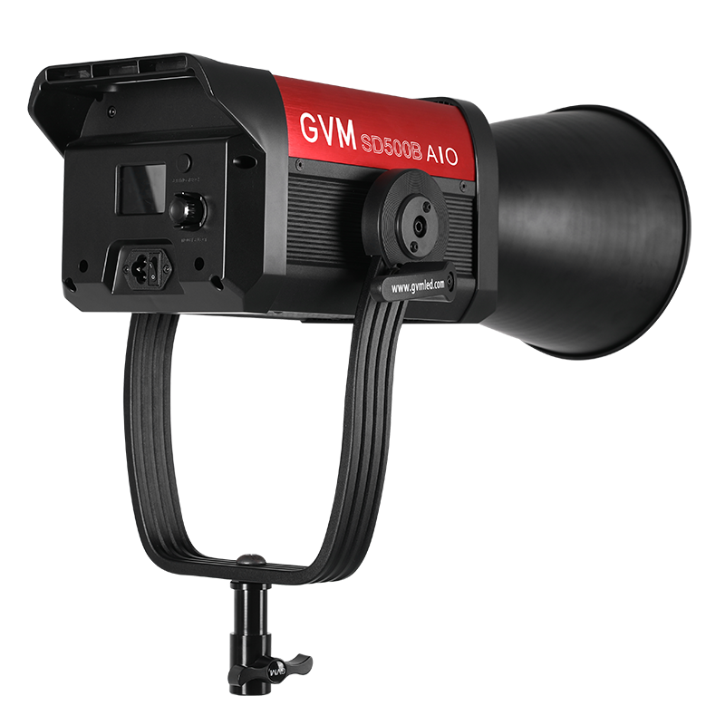 GVM SD500B AIO 500W Bi-Color Integrated Spotlight - GVM