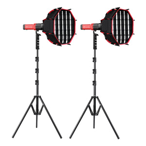 GVM PD60C RGB Pocket LED Monolight (2-Light Kit)