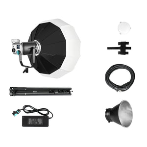 GVM 200W LED Video Light High Power LED Spotlight Bi-Color LED Daylight - GVM