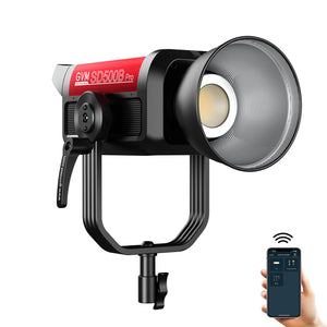 GVM PRO-SD500B 500W Waterproof Bi-Color Monolight(V-mount & Mesh Bluetooth) - GVM