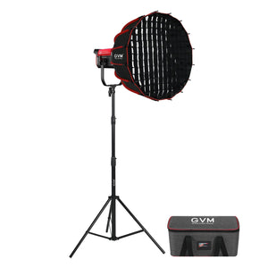 GVM PRO - SD200B 200W Bi - Color Monolight With Softbox - JIAN CHENG TECHNOLOGY INC.