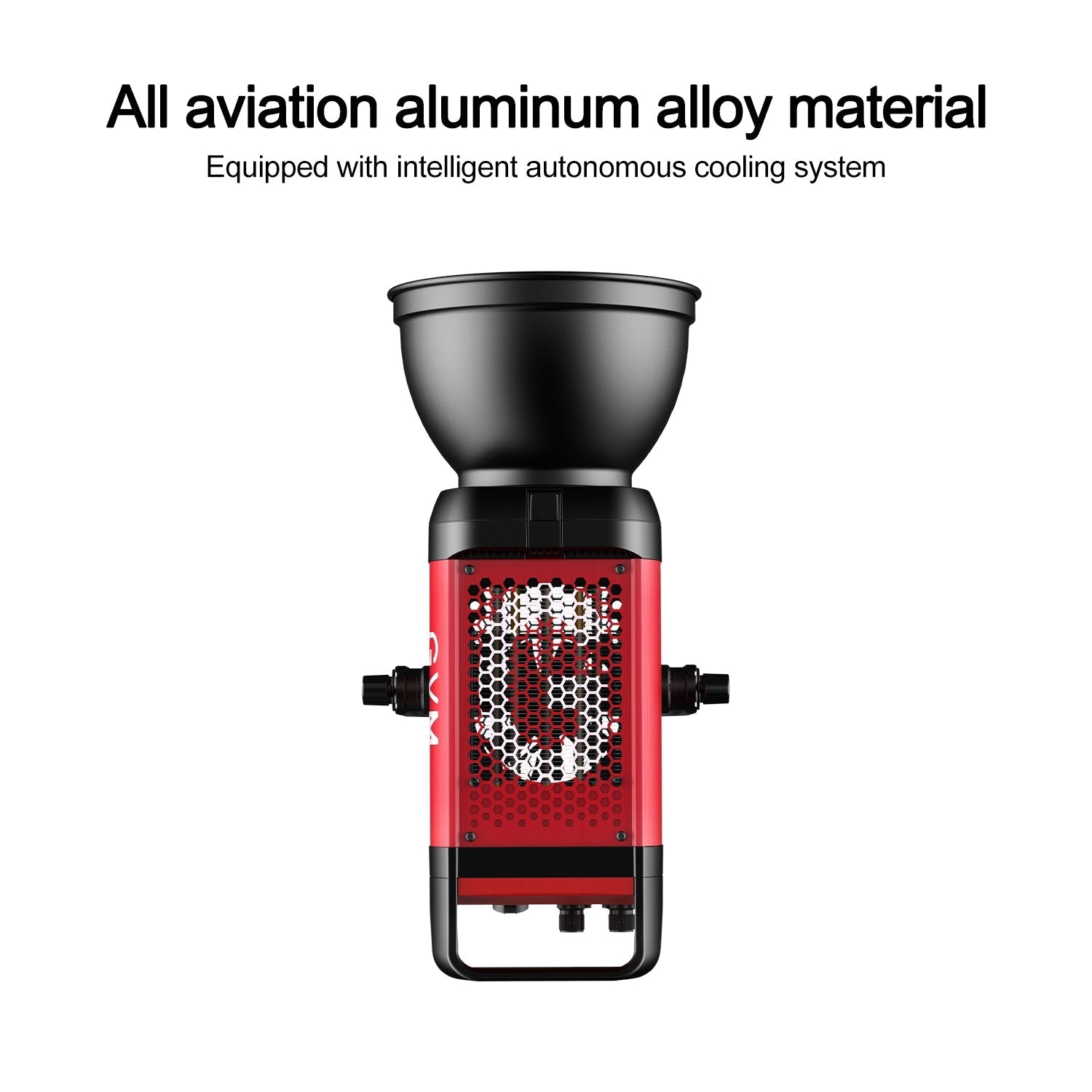 GVM PRO - SD300B 300W Bi - Color Monolight V - mount Mesh Bluetooth（Includes Free: GVM - YG60SP） - GVM