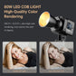 GVM SD80D 80w Bi - Color Outdoor Portable Spotlight（BOGO)(Only Jan 13th) - JIAN CHENG TECHNOLOGY INC.