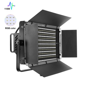 GVM 110S RGB Powerful Bi-color and RGB Video Panel Light - GVMLED