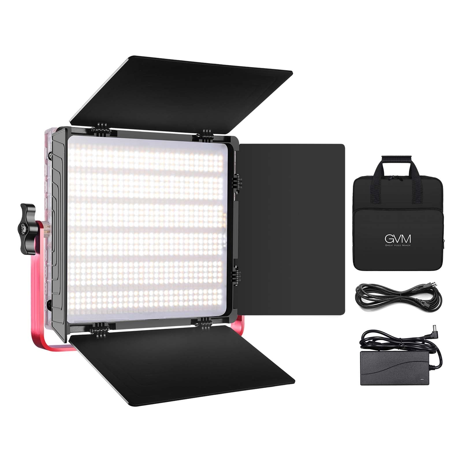 GVM-1200D 50W High Beam Bi-Color+50 WRGB Soft Light Panel - GVMLED