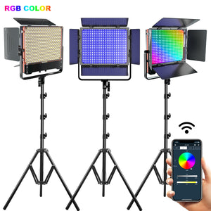 GVM 50SM Bi-color & RGB Double-sided Light Soft Panel LED Video Light - GVMLED