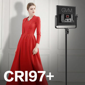 GVM-520S 30W High Beam High Brightness Bi-Color LED VIdeo Light (No Four-Way Barndoor) - GVMLED