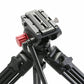 GVM 7017D Aluminum Video Tripod with Fluid Head System - GVMLED