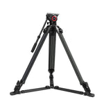 GVM 7017D Aluminum Video Tripod with Fluid Head System - GVMLED