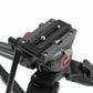 GVM 7017D Aluminum Video Tripod with Fluid Head System - GVMLED