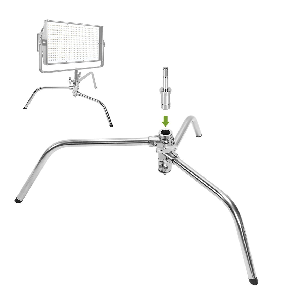 Turtle Base Rigging GVM C360 Turtle-Base C-Stand & Grip Arm Kit (10.5')