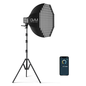 GVM SD80D 80w Bi-Color Spoltlight Daylight - GVMLED