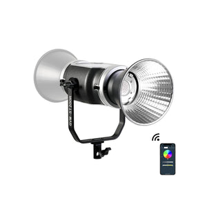 GVM-ST200R 200W Led Video Light RGB+Bi-Color Double Sided Daylight Balanced COB Light - GVMLED