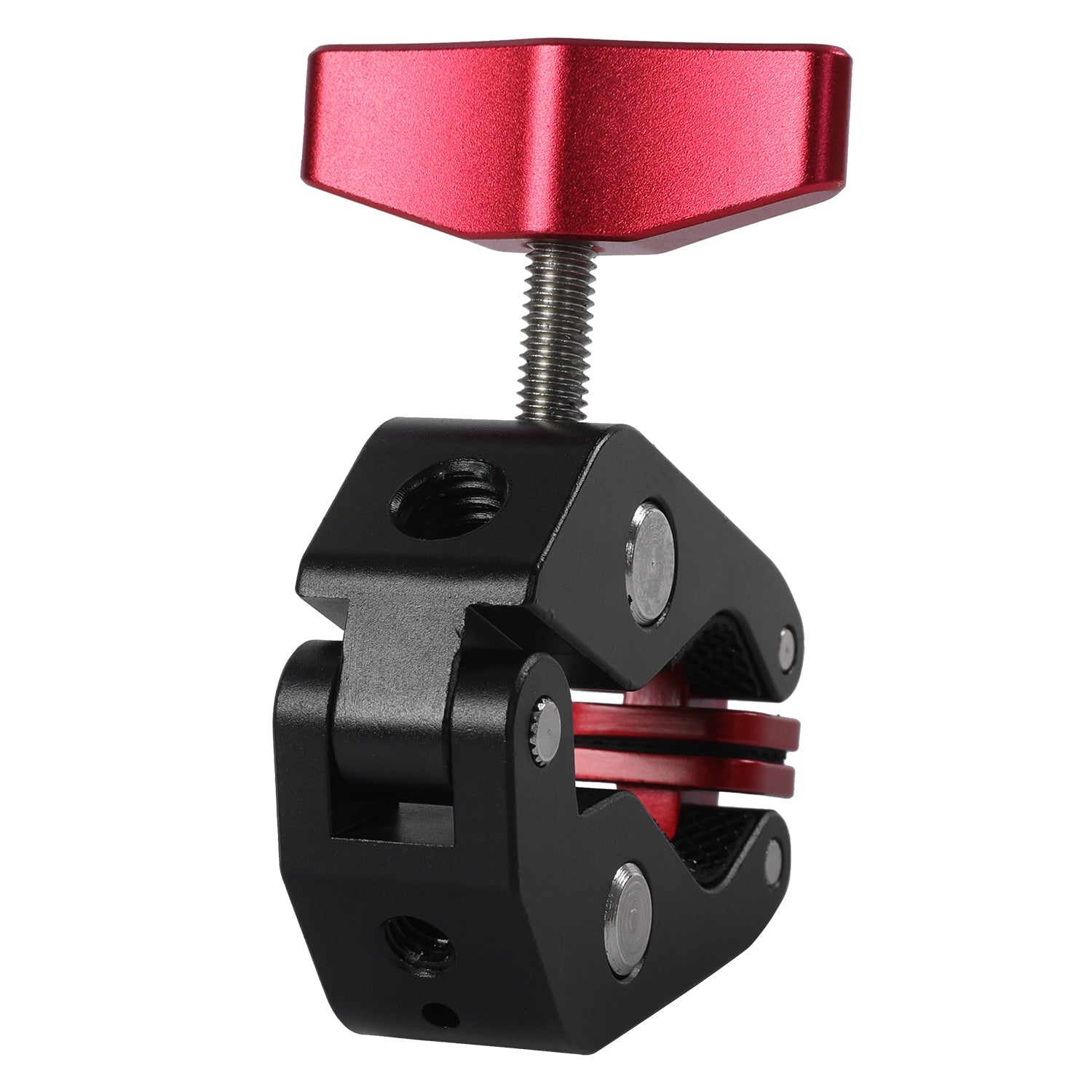 GVM Super Crab Clamp, Magic Arm Gripper Clamp with 1/4 and 3/8 Thread Clips for DSLR Cameras - GVMLED